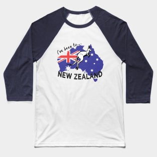 New Zealand Tourist Shirt Baseball T-Shirt